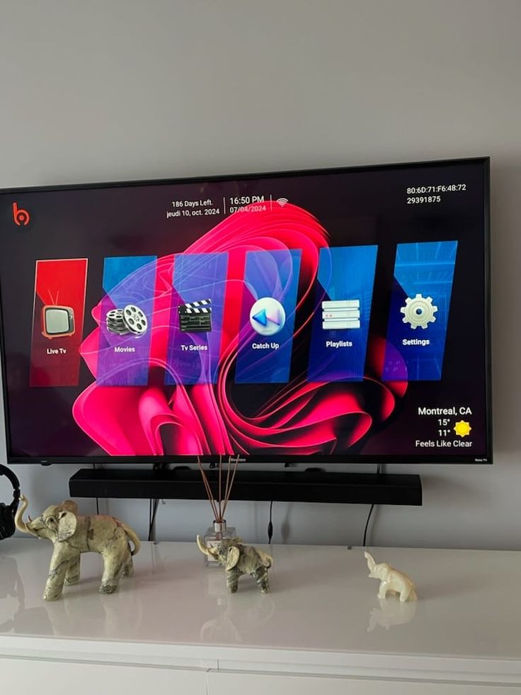 IPTV Ansicht auf einem Kunden Fernseher 5